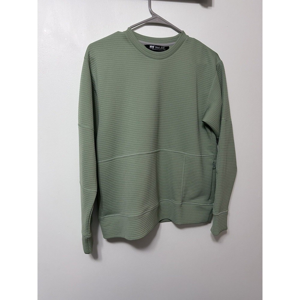 Helly Hansen Women's Evolved Air Crewneck Midlayer S/P small petite 49492 Jade